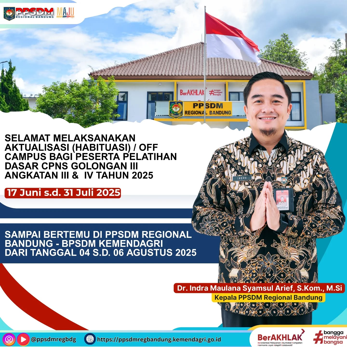 ✨ Selamat Menjalankan Proses Aktualisasi (Habituasi)/ Off Campus Bagi Seluruh
