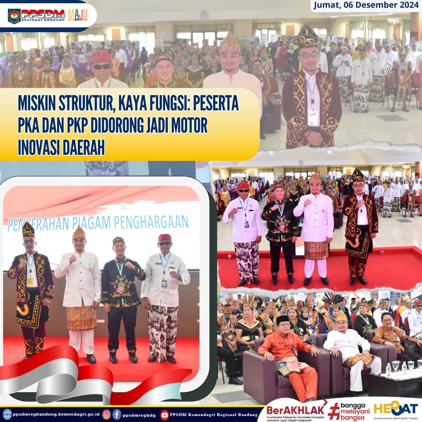 Miskin Struktur, Kaya Fungsi: Peserta PKA dan PKP Didorong Jadi Motor Inovasi Daerah