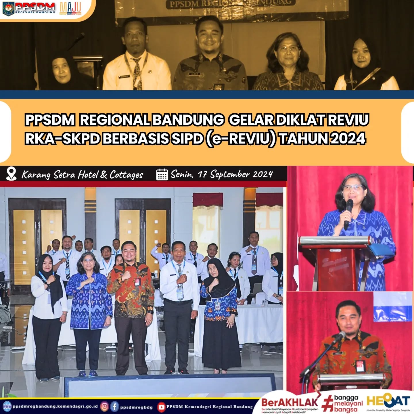 Diklat Reviu RKA-SKPD Berbasis SIPD: Wujudkan Pengelolaan Keuangan Daerah yang Transparan dan Akuntabel