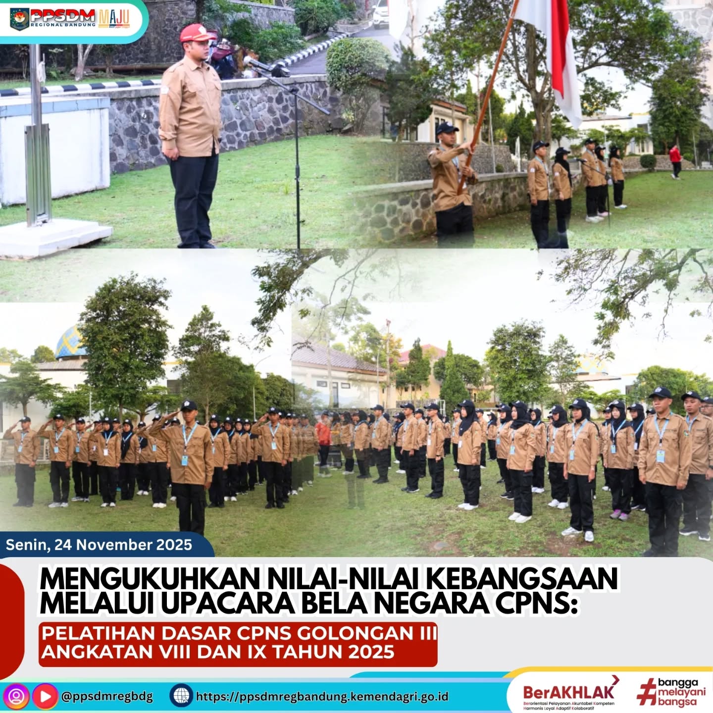 Dibawah langit yang penuh harapan, jiwa-jiwa muda ASN masa depan