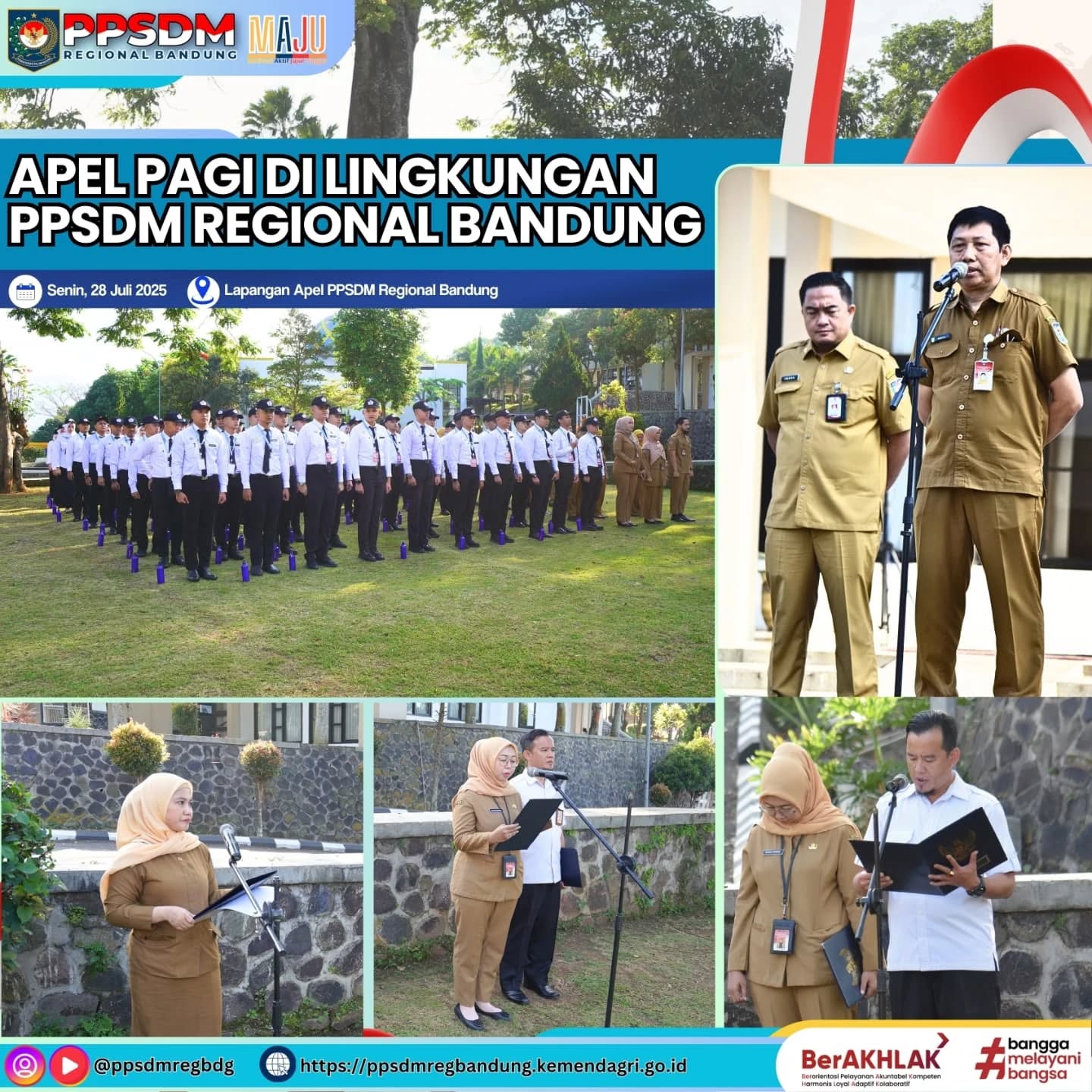 Menumbuhkan Semangat Bela Negara di Awal Pekan Senin, 28 Juli
